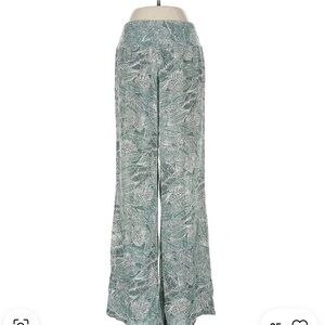 O'Neill Leafy Green Flowy Beach Pants